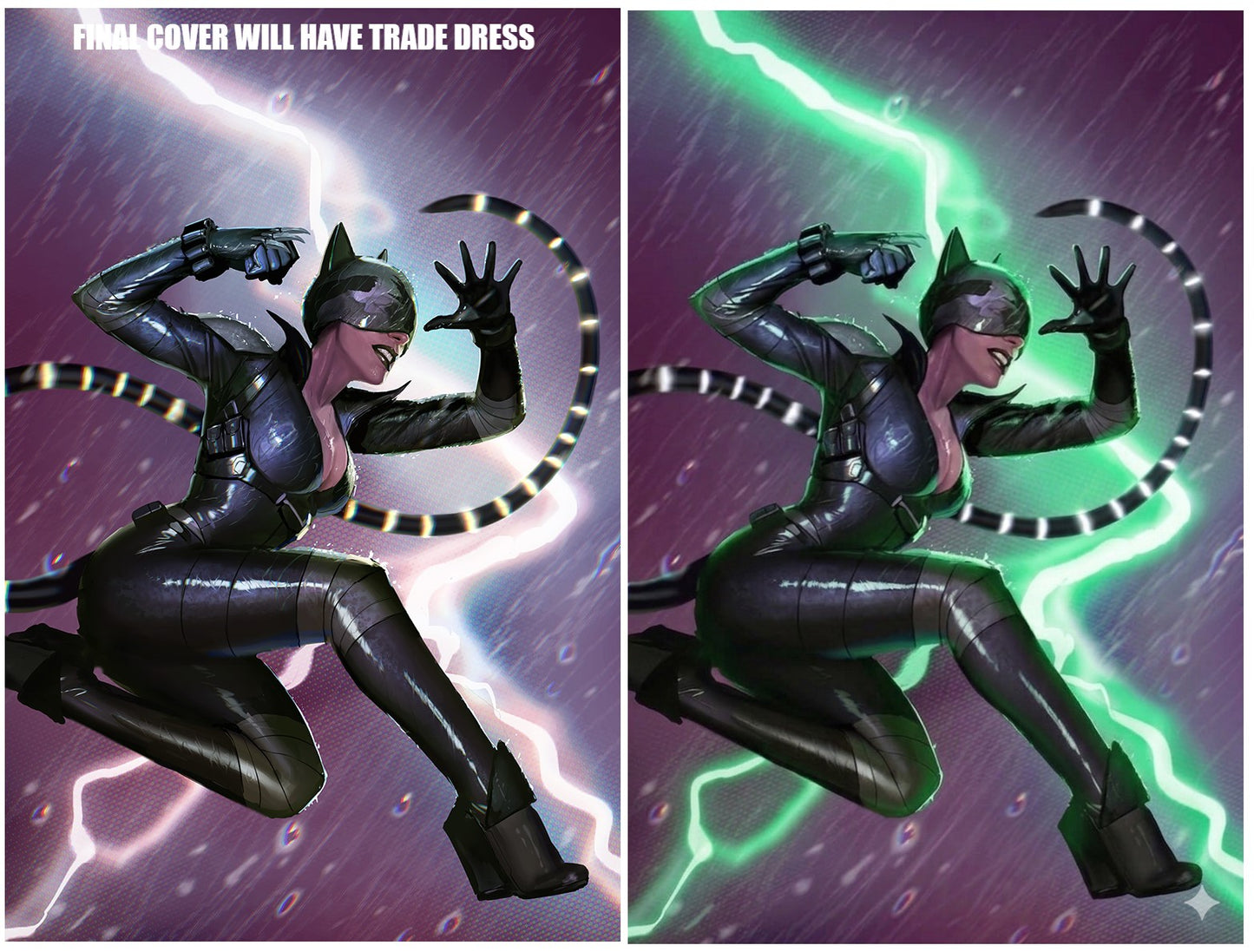 ABSOLUTE CATWOMAN #1 STJEPAN SEJIC TRADE DRESS/GITD VIRGIN VARIANT SET LIMITED TO 800 SETS