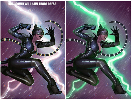 ABSOLUTE CATWOMAN #1 STJEPAN SEJIC TRADE DRESS/GITD VIRGIN VARIANT SET LIMITED TO 800 SETS