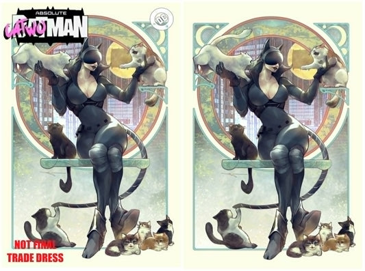 ABSOLUTE CATWOMAN #1 IVAN TAO TRADE/FOIL VIRGIN VARIANT SET LIMITED TO 800 SETS