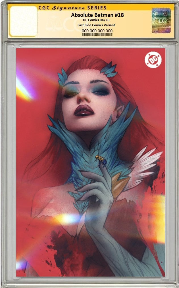 ABSOLUTE BATMAN #18 BEN OLIVER MEGACON VIRGIN FOIL VARIANT LIMITED TO 800 COPIES CGC SS PREORDER