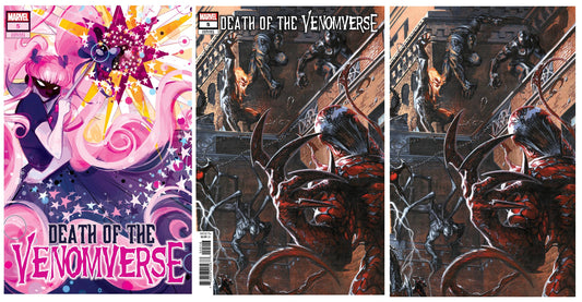 DEATH OF VENOMVERSE #5 NICOLETTA BALDARI VARIANT LIMITED TO 600 COPIES WITH NUMBERED COA + 1:10 & 1:50 VARIANT