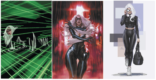 BLACK CAT #4 ADAM HUGHES VIRGIN MEGACON 2025 VARIANT LIMITED TO 600 COPIES+ 1:50 & 1:50 VARIANTS - SAD LEMON COMICS