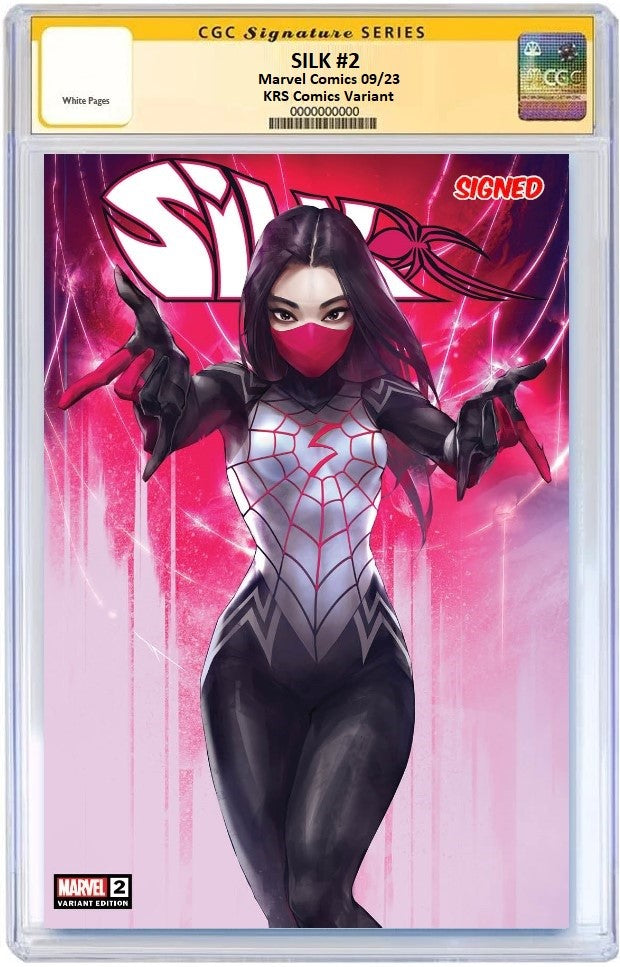 SILK #2 IVAN TAO 'DRIP' VARIANT LIMITED TO 500 COPIES WITH NUMBERED COA CGC SS PREORDER