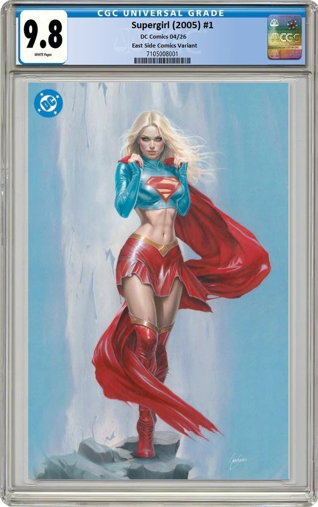 SUPERGIRL (2005) #1 NATALI SANDERS MICHAEL TURNER HOMAGE VARIANT LIMITED TO 1000 COPIES CGC 9.8 PREORDER - SAD LEMON COMICS