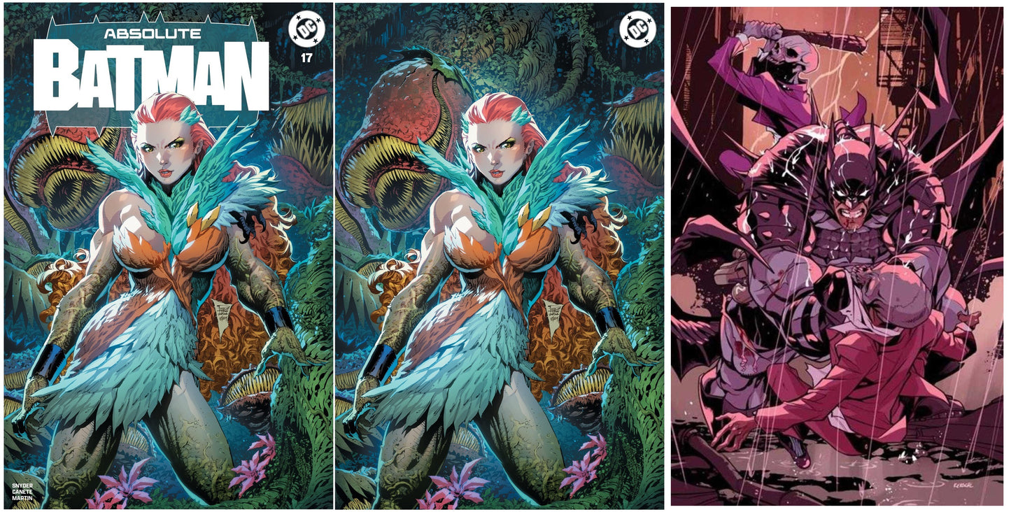 ABSOLUTE BATMAN #17 PHILIP TAN TRADE/FOIL VARIANT SET LIMITED TO 800 COPIES + 1:25 VARIANT