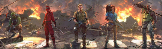 GI JOE REAL AMERICAN HERO SILENT MISSIONS TIAGO DA SILVA 5 COVER CONNECTING SET LIMITED TO 300 SETS