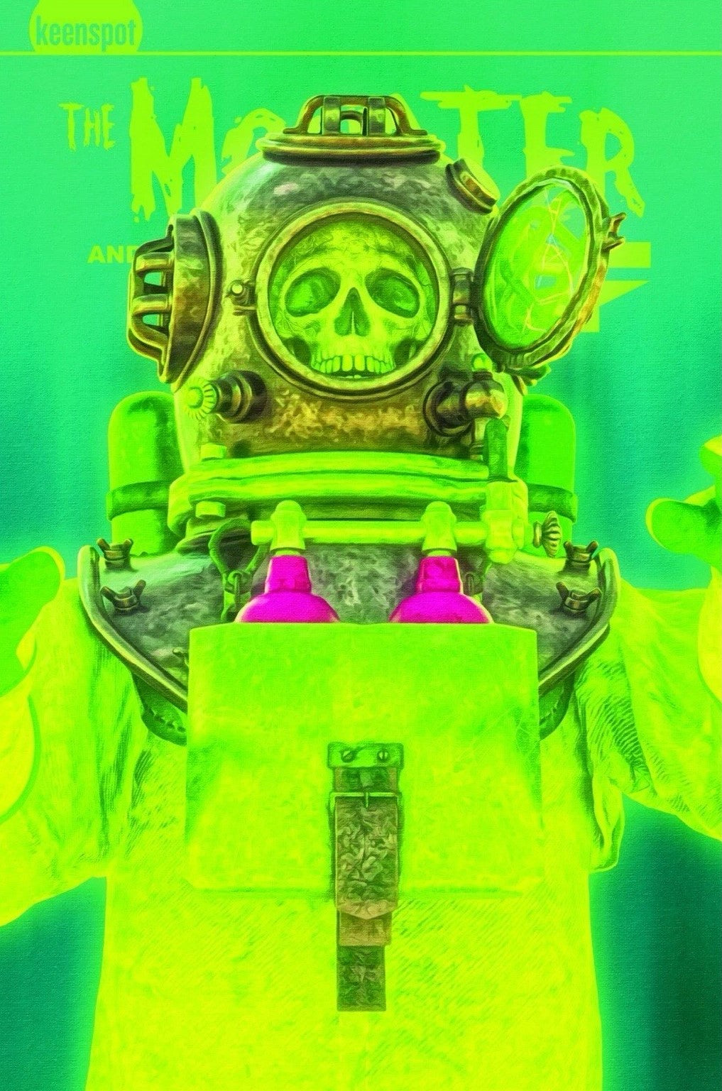 MARK SPEARS MONSTERS THE MONSTER & THE WOLF #1 CVR A66 BLIND BAG 1:700 GLOW IN THE DARK VARIANT