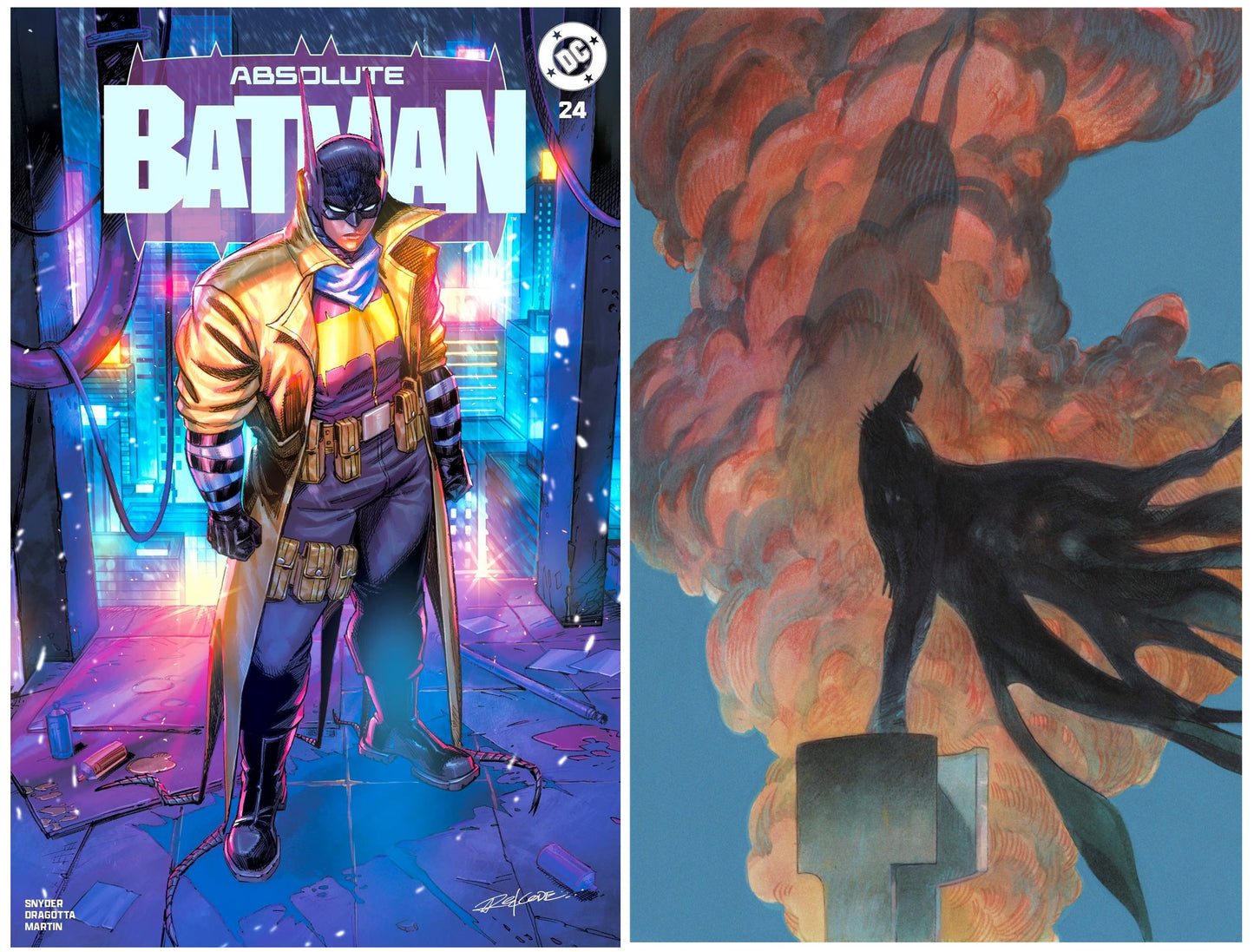 ABSOLUTE BATMAN #24 REDCODE VARIANT LIMITED TO 800 COPIES + 1:25 VARIANT