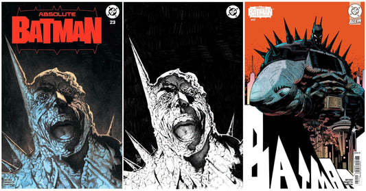 ABSOLUTE BATMAN #23 PHILIP TAN TRADE/SKETCH VIRGIN VARIANT SET LIMITED TO 300 SETS WITH NUMBERED COA + 1:25 VARIANT