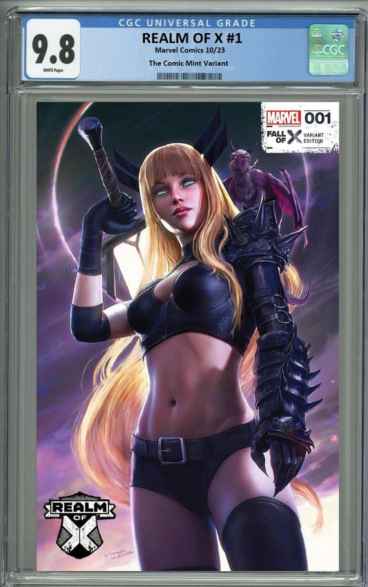 REALM OF X #1 TIAGO DA SILVA VARIANT LIMITED TO 500 COPIES WITH NUMBERED COA CGC 9.8 PREORDER