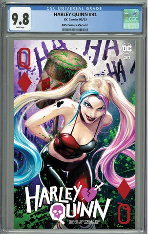 HARLEY QUINN #31 CLAYTON CRAIN TRADE DRESS VARIANT LIMITED TO 3000 CGC 9.8 PREORDER