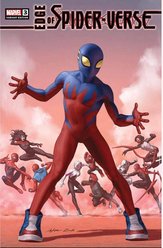 EDGE OF SPIDER-VERSE #3 JUNNGEUN YOON SECRET WARS HOMAGE VARIANT LIMITED TO 1200 COPIES