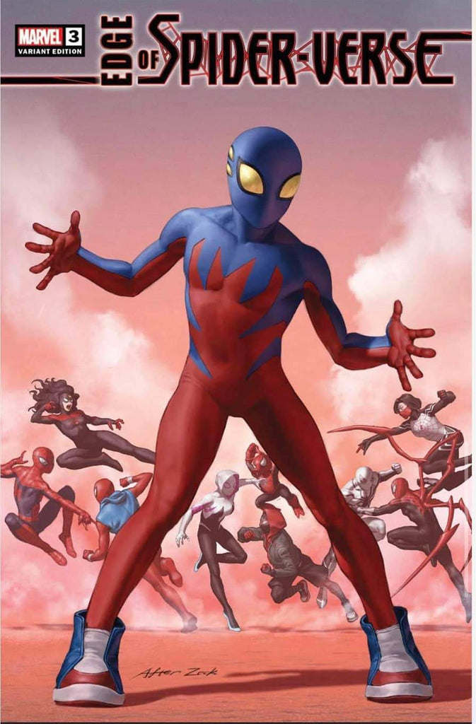 EDGE OF SPIDER-VERSE #3 JUNNGEUN YOON SECRET WARS HOMAGE VARIANT LIMITED TO 1200 COPIES