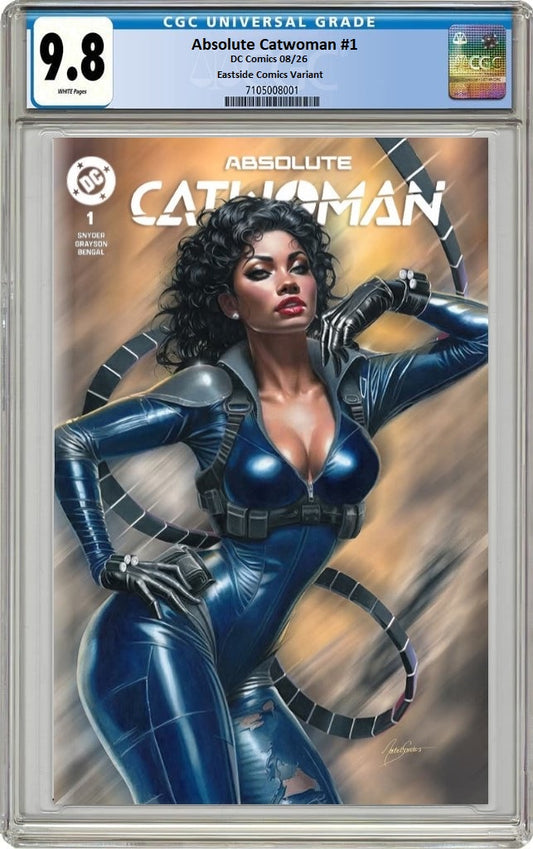 ABSOLUTE CATWOMAN #1 NATALI SANDERS TRADE DRESS VARIANT LIMITED TO 1000 COPIES CGC 9.8 PREORDER
