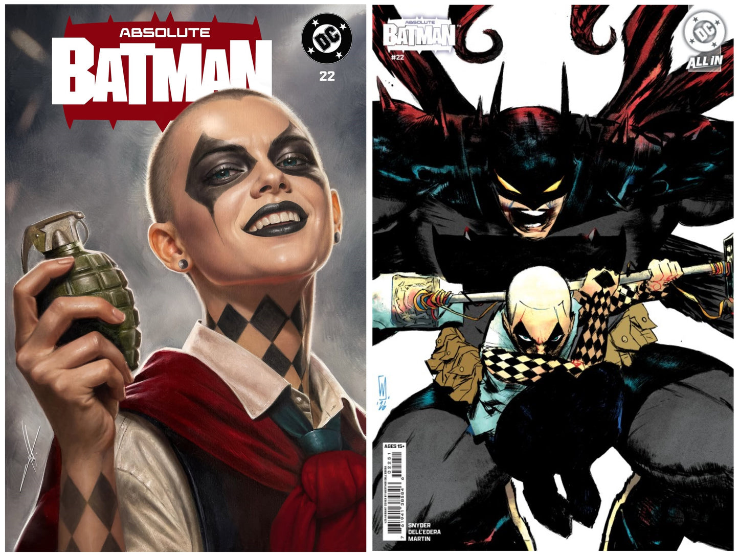 ABSOLUTE BATMAN #22 CARLA COHEN VARIANT LIMITED TO 800 COPIES + 1:25 VARIANT