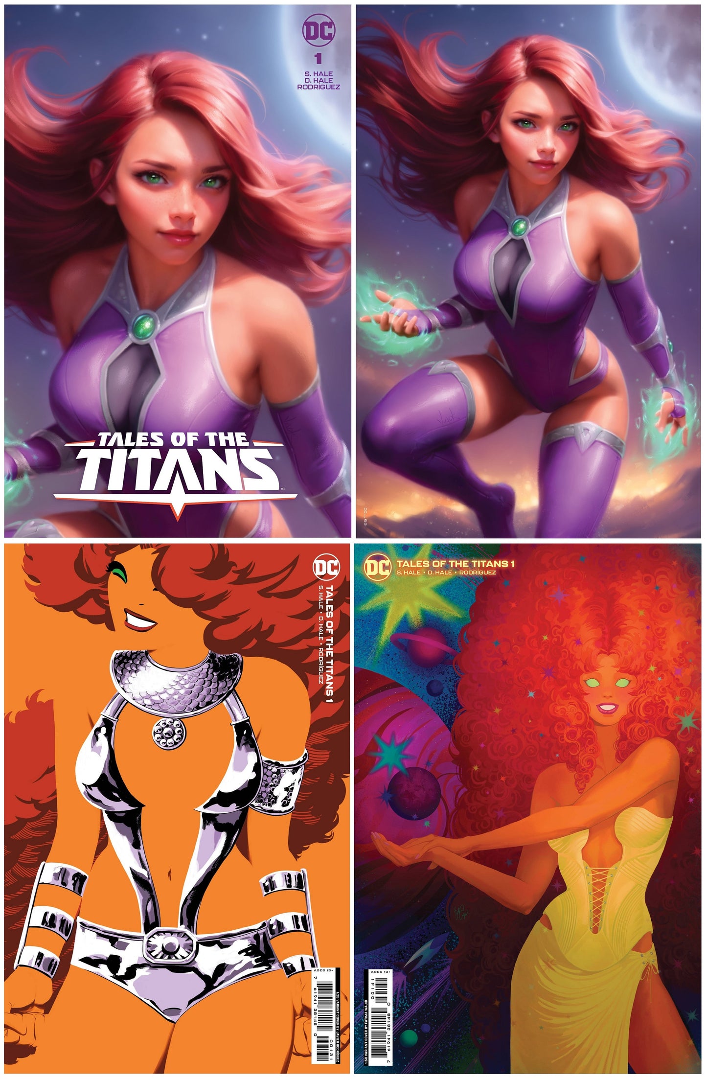 TALES OF THE TITANS #1 WILL JACK TRADE/VIRGIN VARIANT SET LIMITED TO 1000 SETS +1:25 & 1:50 VARIANT