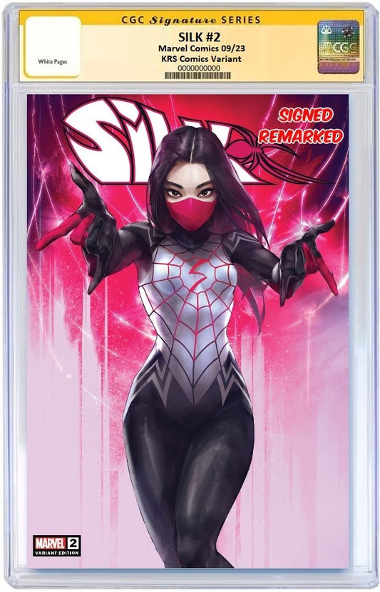 SILK #2 IVAN TAO 'DRIP' VARIANT LIMITED TO 500 COPIES WITH NUMBERED COA CGC REMARK PREORDER