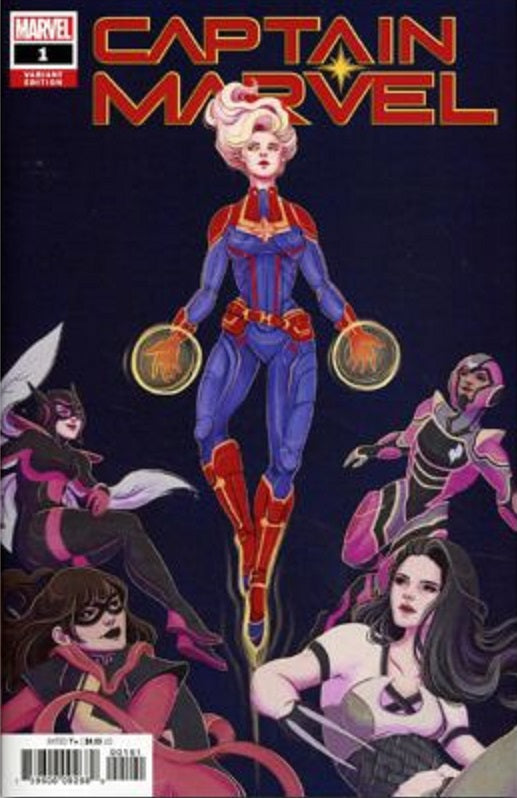 CAPTAIN MARVEL #1 1:10 LAUREN TSAI VARIANT