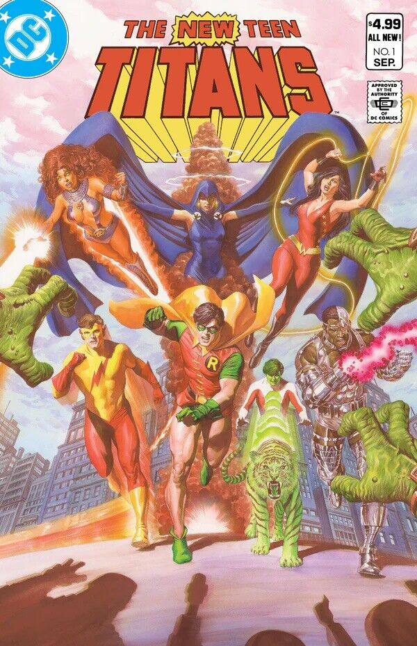 TALES OF THE TITANS #1 ALEX ROSS SDCC HOMAGE VARIANT