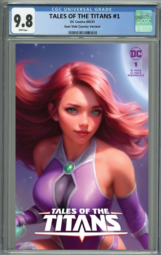 TALES OF THE TITANS #1 WILL JACK TRADE DRESS VARIANT LIMITED TO 3000 COPIES CGC 9.8 PREORDER