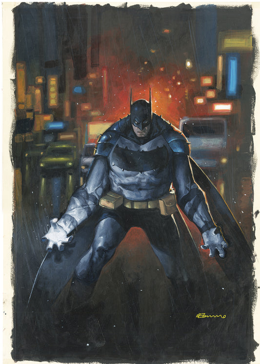 ABSOLUTE BATMAN #1  FABRIZIO DE TOMMASO UK EXCLUSIVE 2ND PRINT FULL BLEED VIRGIN LIMITED TO 500 COPIES