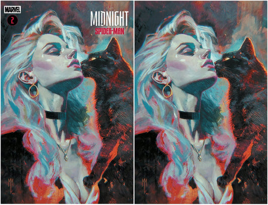 MIDNIGHT SPIDER-MAN #2 MARCO MASTRAZZO TRADE/VIRGIN VARIANT SET LIMITED TO 800 SETS