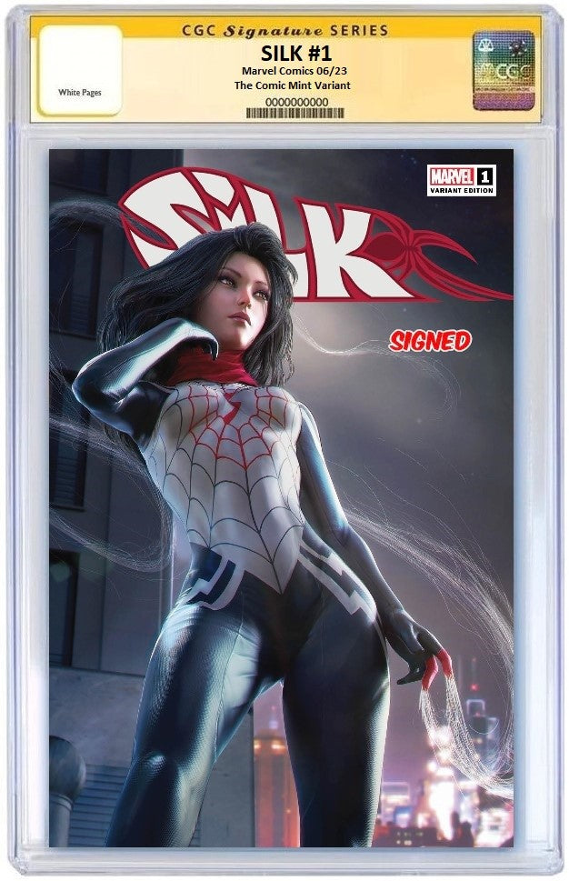 SILK #1 TIAGO DA SILVA VARIANT LIMITED TO 500 COPIES WITH NUMBERED COA CGC SS PREORDER