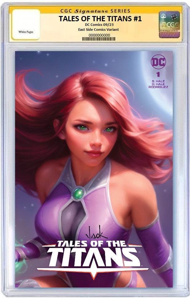 TALES OF THE TITANS #1 WILL JACK TRADE DRESS VARIANT LIMITED TO 3000 COPIES CGC SS PREORDER