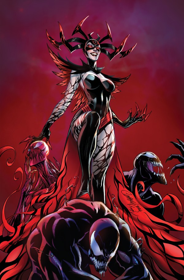 01/07/2026 QUEEN IN BLACK #1 1:500 J SCOTT CAMPBELL VIRGIN VARIANT