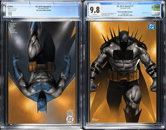 DC ALL IN SPECIAL #1 BEN OLIVER BATMAN NYCC 2026 FOIL VARIANT LIMITED TO 1200 COPIES CGC 9.8 PREORDER