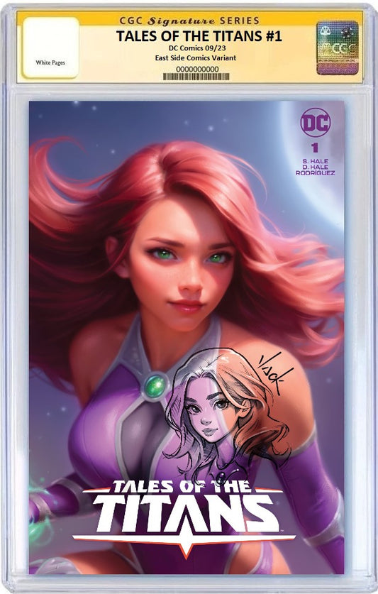 TALES OF THE TITANS #1 WILL JACK TRADE DRESS VARIANT LIMITED TO 3000 COPIES CGC REMARK PREORDER