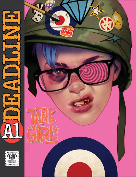 A1 DEADLINE SPECIAL BEN OLIVER SUPER RARE TANK GIRL TRADE DRESS VARIANT LIMITED TO 100 COPIES