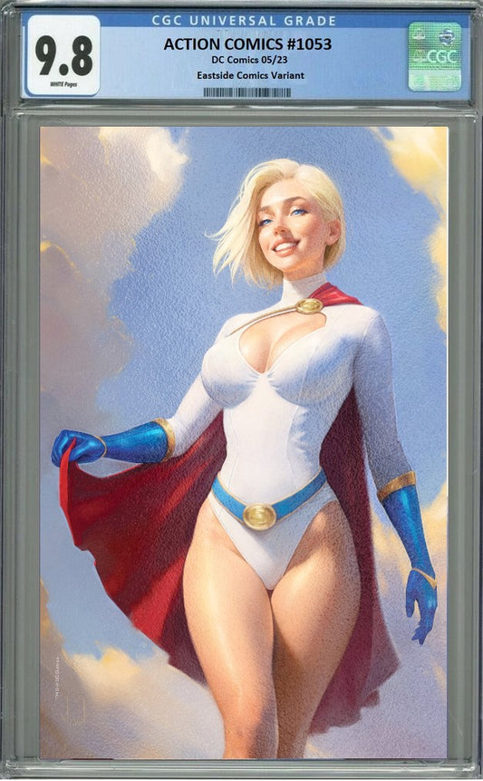 ACTION COMICS #1053 WILL JACK FOIL MEGACON VIRGIN VARIANT B LIMITED TO 1000 COPIES CGC 9.8