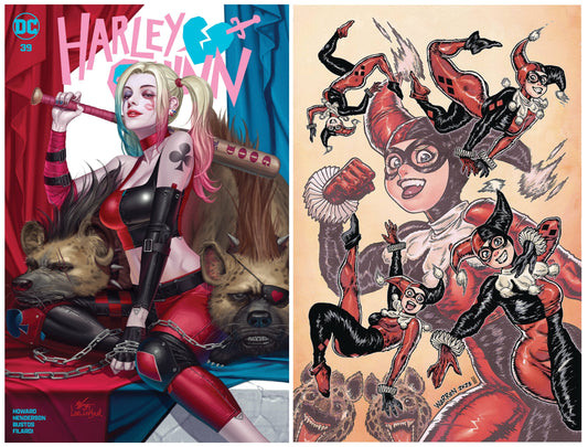 HARLEY QUINN #39 INHYUK LEE FOIL VARIANT LIMITED TO 800 COPIES WITH NUMBERED COA + 1:25 VARIANT