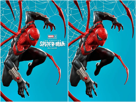 SUPERIOR SPIDER-MAN RETURNS #1 RAFAEL GRASSETTI TRADE/VIRGIN VARIANTS LIMITED TO 700 SETS