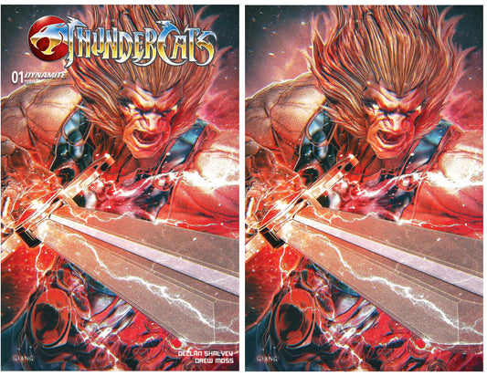 THUNDERCATS #1 JOHN GIANG TRADE/VIRGIN VARIANT SET LIMITED TO 333 SETS WITH NUMBERED COA