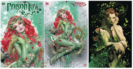 POISON IVY #21 NATALI SANDERS TRADE/MINIMAL TRADE VARIANT SET LIMITED TO 800 SETS WITH NUMBERED COA + 1:25 VARIANT