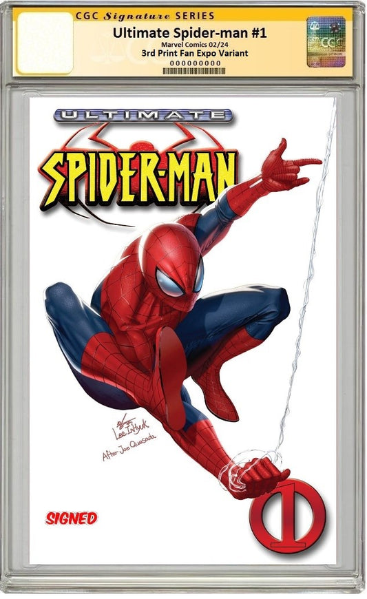 ULTIMATE SPIDER-MAN #1 INHYUK LEE PHILIDELPHIA FAN EXPO CLASSIC TRADE VARIANT LIMITED TO 800 COPIES WITH NUMBERED COA CGC SS PREORDER