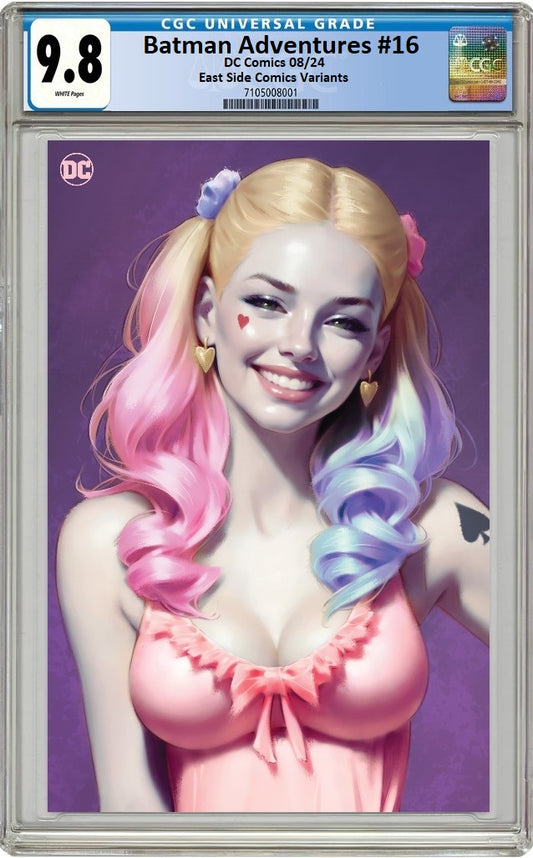 BATMAN ADVENTURES #16 WILL JACK ZOOMED IN VIRGIN VARIANT LIMITED TO 1000 COPIES CGC 9.8 PREORDER