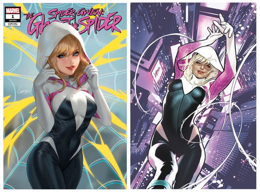 SPIDER-GWEN THE GHOST-SPIDER #1 LEIRIX LI VARANT LIMITED TO 500 COPIES WITH NUMBERED COA + 1:50 VARIANT