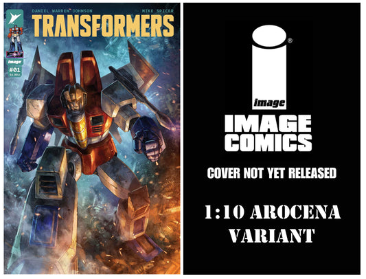 TRANSFORMERS #1 ALAN QUAH STARSCREAM VARIANT LIMITED TO 1000 COPIES + 1:10 AROCENA VARIANT