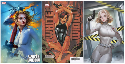 WHITE WIDOW #1 SHANNON MAER VARIANT LIMITED TO 500 COPIES WITH NUMBERED COA + 1:25 & 1:50 VARIANT