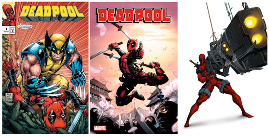 DEADPOOL #1 TODD NAUCK HOMAGE VARIANT LIMITED TO 800 COPIES WITH NUMBERED COA + 1:25 & 1:100 VARIANT