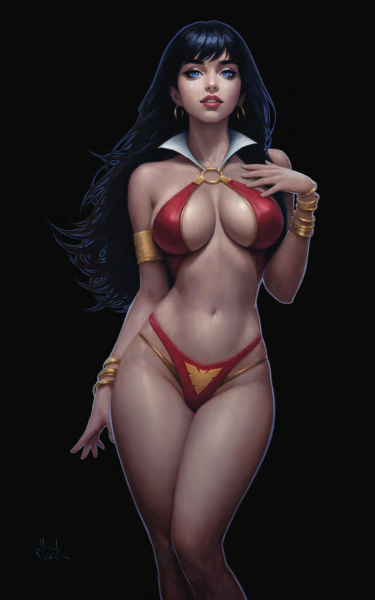 VAMPIRELLA DARK REFLECTIONS #1 WILL JACK BLACK VIRGIN VARIANT LIMITED TO 500 COPIES - RAW & CGC OPTIONS