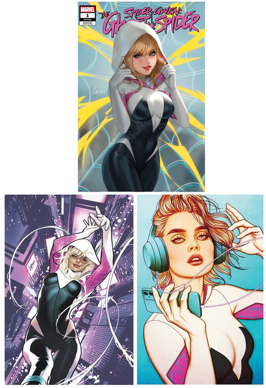 SPIDER-GWEN THE GHOST-SPIDER #1 LEIRIX LI VARANT LIMITED TO 500 COPIES WITH NUMBERED COA + 1:50 & 1:100 VARIANT