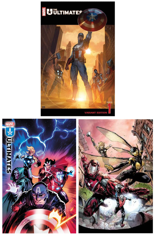 ULTIMATES #1 SKAN SRISUAWAN VARIANT LIMITED TO 600 COPIES WITH NUMBERED COA + 1:25 & 1:100 VARIANT