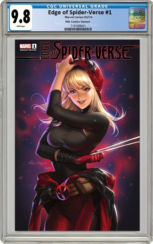 EDGE OF SPIDER-VERSE #1 LEIRIX LI HOMAGE TRADE DRESS VARIANT LIMITED TO 3000 COPIES CGC 9.8 PREORDER