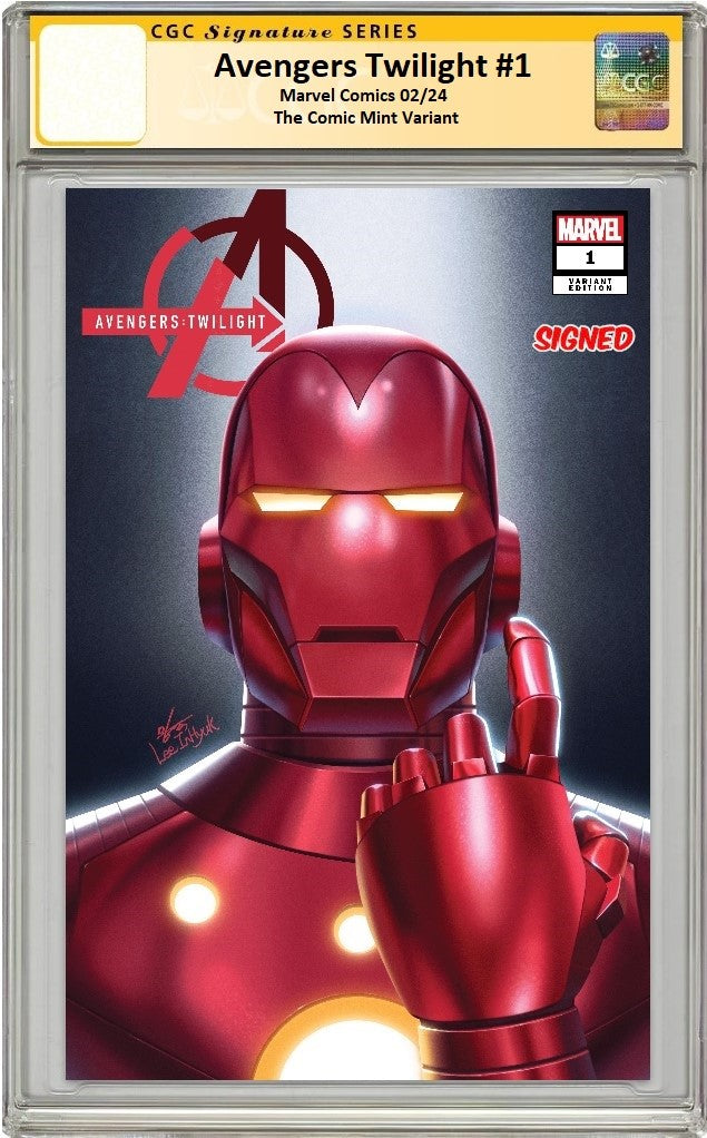 AVENGERS TWILIGHT #1 INHYUK LEE VARIANT LIMITED TO 500 COPIES WITH NUMBERED COA CGC SS PREORDER