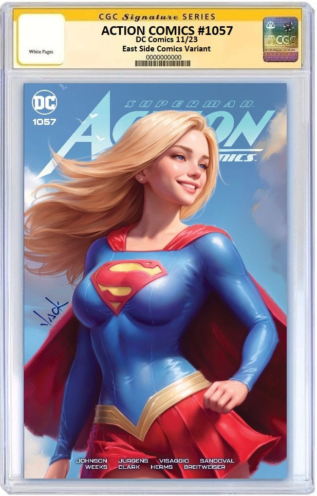 ACTION COMICS #1057 WILL JACK TRADE DRESS VARIANT LIMITED TO 3000 COPIES CGC SS PREORDER