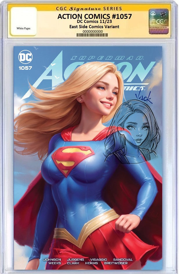 ACTION COMICS #1057 WILL JACK TRADE DRESS VARIANT LIMITED TO 3000 COPIES CGC REMARK PREORDER